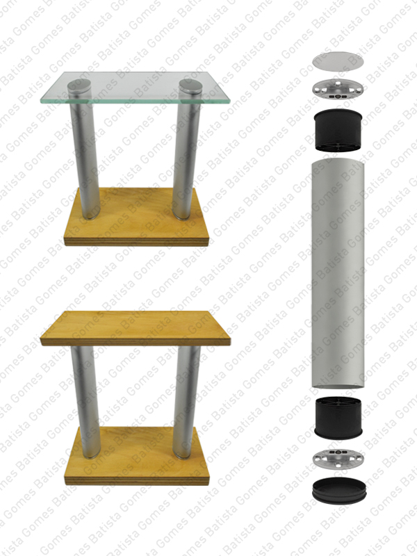 Sistema que permite uma grande variedade de aplica��es - ALUM�NIO